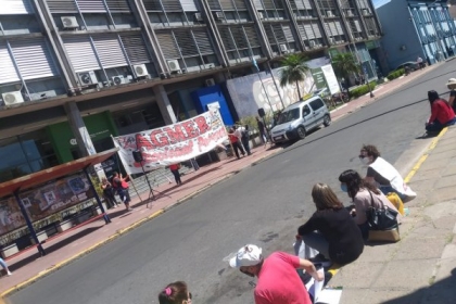 Docentes nucleados en AGMER Paraná realizaron una 