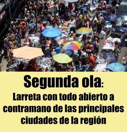 Segunda ola: Larreta con todo abierto a contramano de las principales ciudades de la región