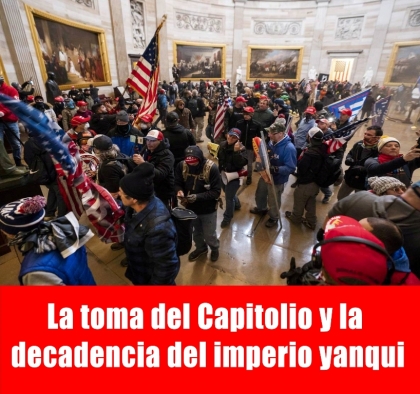 La toma del Capitolio y la decadencia del imperio yanqui
