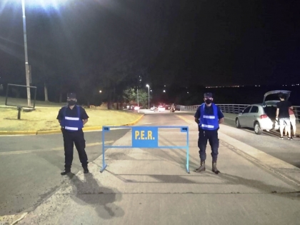 Disminuyó notablemente la circulación la primera noche de restricciones