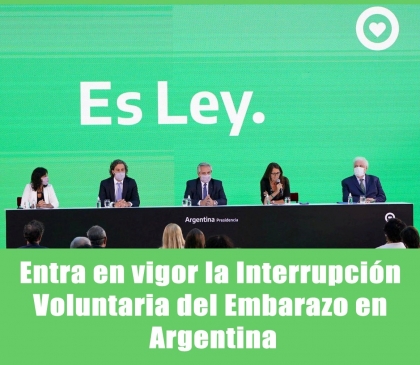 Alberto promulgó el Aborto y dijo que la batalla por la igualdad de derechos de las mujeres continúa