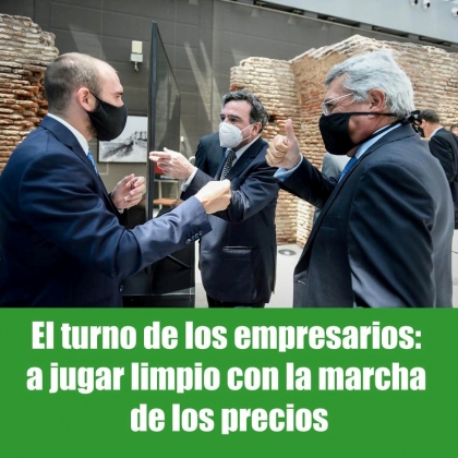 El Gobierno fijó que los sueldos superen a la inflación y que se analicen los costos por sector para contener las subas