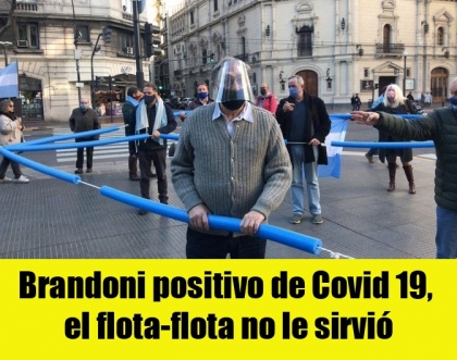EL militante macrista anticuarentena Luis Brandoni dio positivo de Covid-19