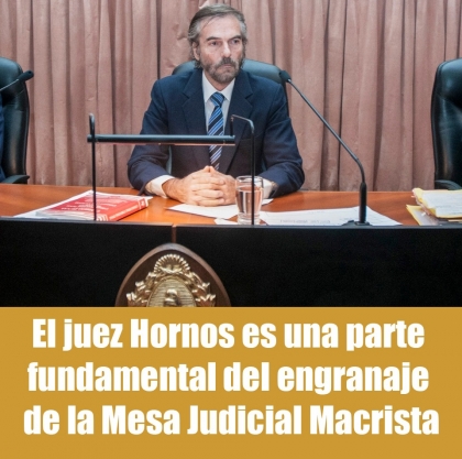 El juez Hornos tenía llegada caliente a Macri