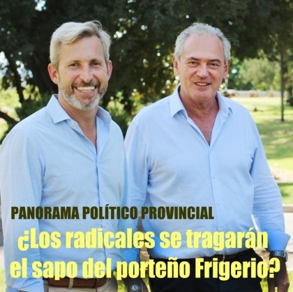 ¿Los radicales se tragarán el sapo del porteño Frigerio?