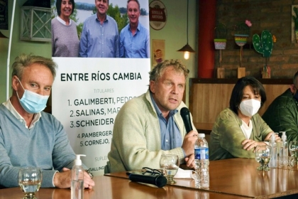 Pedro Galimberti: Lousteau definió desde Buenos Aires la lista que encabeza Frigerio