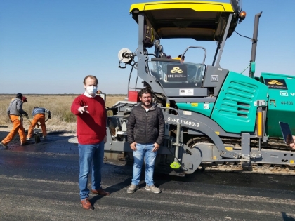 La obra de la autovía que une Paraná con Concordia registra importantes grados de avance