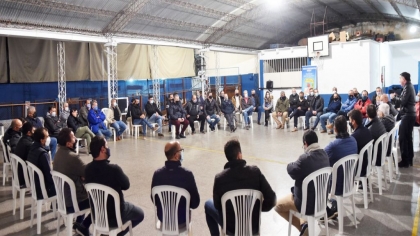 El PJ del departamento Concepción del Uruguay con unidad apoyando la lista del Frente de Todos