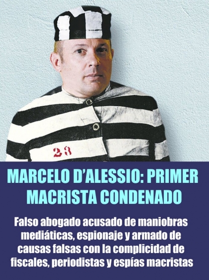 Marcelo D’Alessio: primer macrista condenado