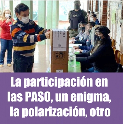 La participación en las PASO, un enigma, la polarización, otro