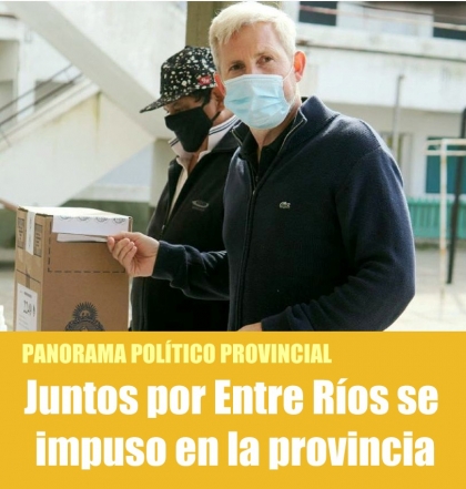 Juntos por Entre Ríos se impuso en la provincia