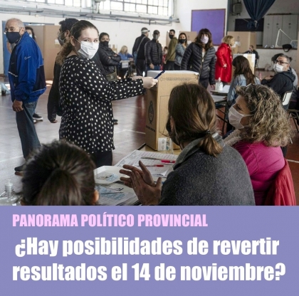 ¿Hay posibilidades de revertir resultados el 14 de noviembre?