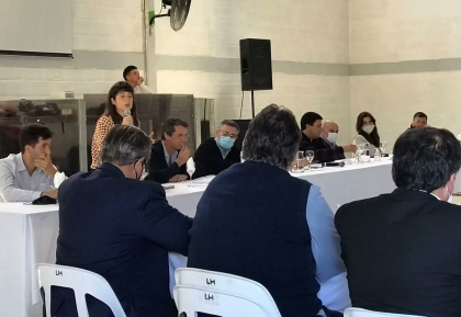 Gustavo Bordet definió líneas de acción con los intendentes del PJ