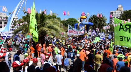 La CGT y movimientos sociales celebraron este lunes el Día de la Lealtad