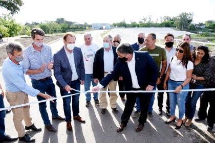 Gustavo Bordet: Cuando Nación tenía que poner el dinero, Macri paralizó la obra