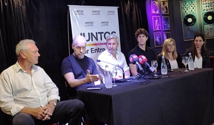 Los porteños Larreta, Lousteau y Santilli en Entre Ríos para darle aire al porteño Frigerio