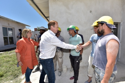 Gustavo Bordet: La vivienda es una necesidad de los entrerrianos y trabajamos para cumplir con ellos