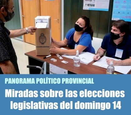 Miradas sobre las elecciones legislativas del domingo 14