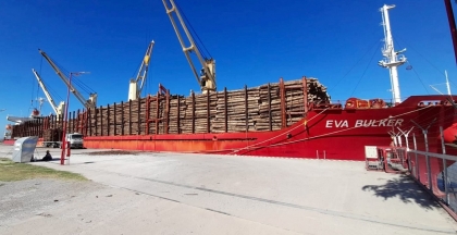 Se concretó la primera exportación del año desde los puertos entrerrianos