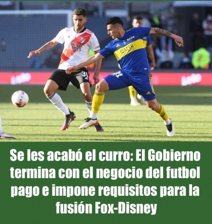 Se acabó el curro: El Gobierno termina con el negocio del futbol pago e impone requisitos para la fusión Fox-Disney