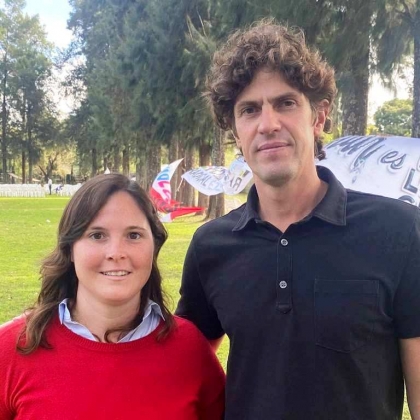 Encuentro de Lucía Varisco con Martín Losteau en Santa Fe