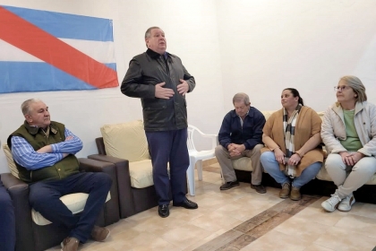 El radical Fabián Rogel recorre la provincia en campaña 