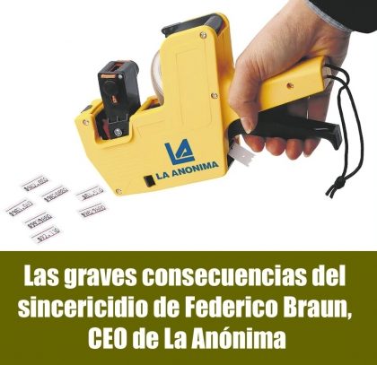 Las graves consecuencias del sincericidio de Federico Braun, CEO de La Anónima