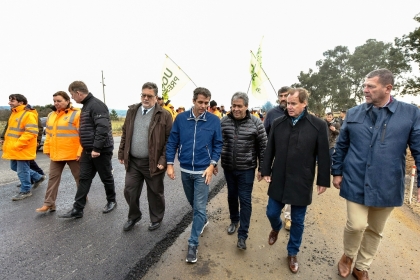 Gustavo Bordet: Ejecutamos obras de infraestructura que reactivan la economía y nos proyectan al futuro