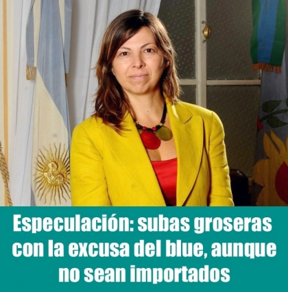 Especulación: subas groseras con la excusa del blue, aunque no sean importados