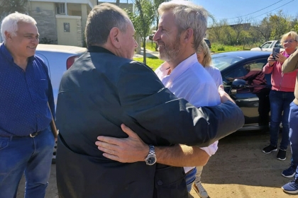 Fabián Rogel se solidariza con el porteño Frigerio pero le muestra los dientes