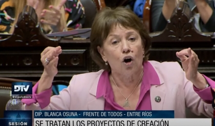 Blanca Osuna: La oposición viene en una postura de destruir el sistema democrático