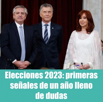 Elecciones 2023: primeras señales de un año lleno de dudas