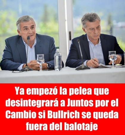 Ya empezó la pelea que desintegrará a Juntos por el Cambio si Bullrich se queda fuera del balotaje