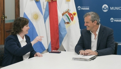 La radical Lucía Varisco visitó a Adán Bahl e instaló una imagen explosiva en la interna de Juntos por Entre Ríos