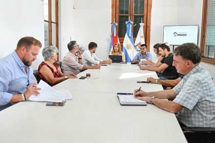 Rosario Romero se reunió con su gabinete para analizar las acciones de cada área operativa