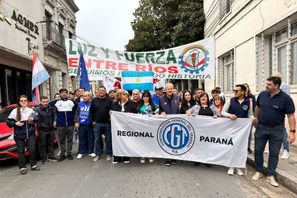 Organizaciones sociales y sindicatos se movilizaron por el Día del Trabajador