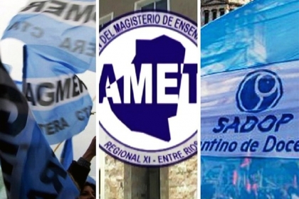 Los gremios de los docentes entrerrianos, disconformes con la oferta salarial del gobierno
