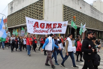 Todos los gremios de docentes entrerrianos se suman al paro del jueves próximo