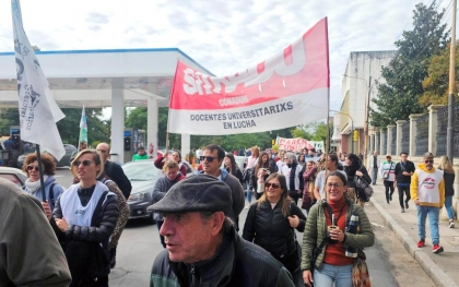 Paro General: sindicatos y organizaciones sociales se movilizaron en Paraná