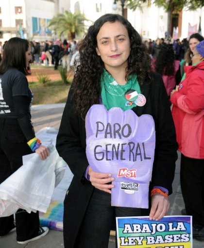 La marcha del Ni Una Menos exigió justicia por las víctimas de violencia y cuestionó el brutal ajuste del Gobierno