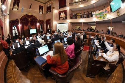 Sin apoyo del PJ y con escándalo en el recinto, diputados frigeristas aprobaron la creación del RINI y la adhesión al RIGI libertario