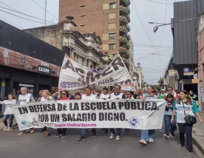 Cómo recomiendan proceder Agmer Concordia y Sadop con la medida autoritaria de Frigerio para controlar las huelgas docente