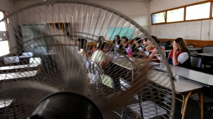 AGMER exige la suspensión de clases por la ola de calor