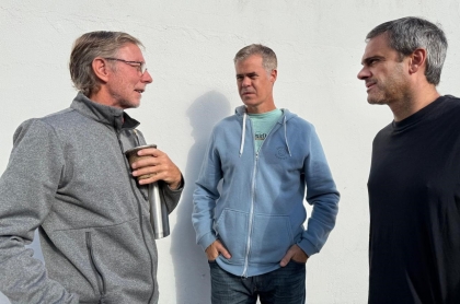 Martín Piaggio, Juan José Bahillo y Guillermo Michel se reunieron en Gualeguaychú