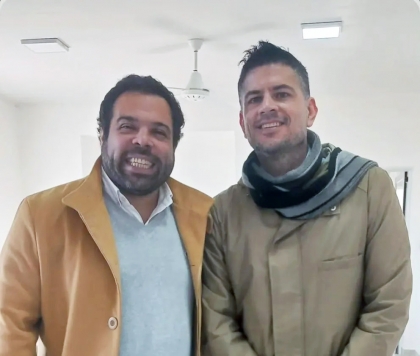 ¿Se sacó la careta de “opositor”?: Arévalo se mostró sonriente junto a Troncoso, el operador frigerista para dividir el PJ