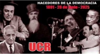 El Radicalismo conmemorará hoy el 134º aniversario de su fundación
