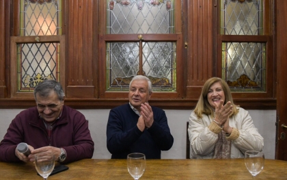 Intendentes peronistas avalaron la fórmula Bahl-Michel y criticaron la denuncia de Maya