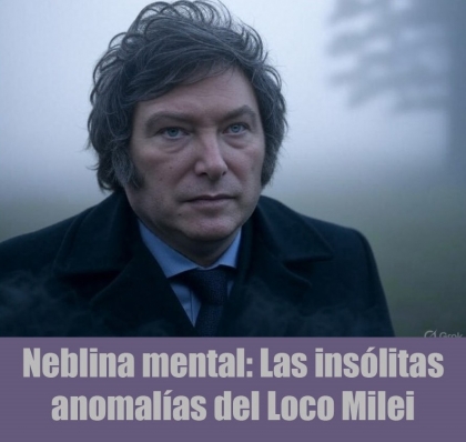 Neblina mental: Las insólitas anomalías del Loco Milei