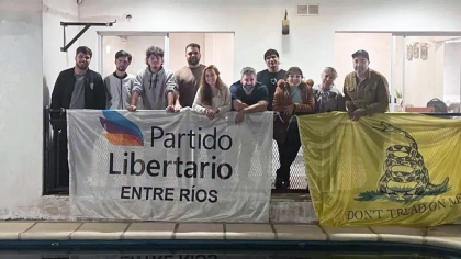 El Partido Libertario logró la personería en Entre Ríos y podrá competir en las elecciones