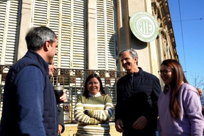Adán Bahl y Guillermo Michel buscaron apoyos en Concordia: El ajuste del gobierno se frena dando señales en las urnas
